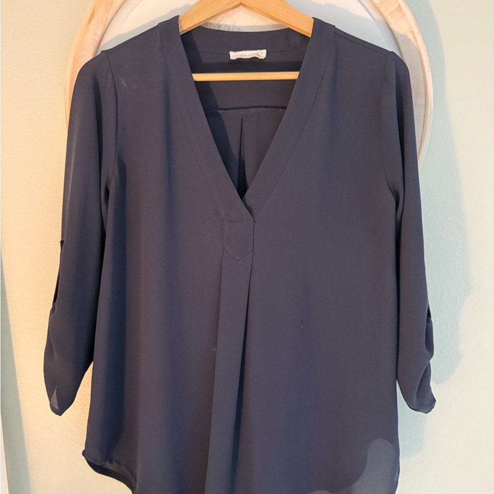 Lush Women's Deep Blue Blouse